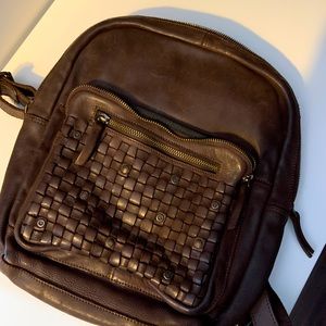 Genuine leather Harbour 2nd backpack purse.